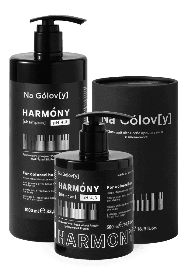 Шампунь для фарбованого волосся Harmony
