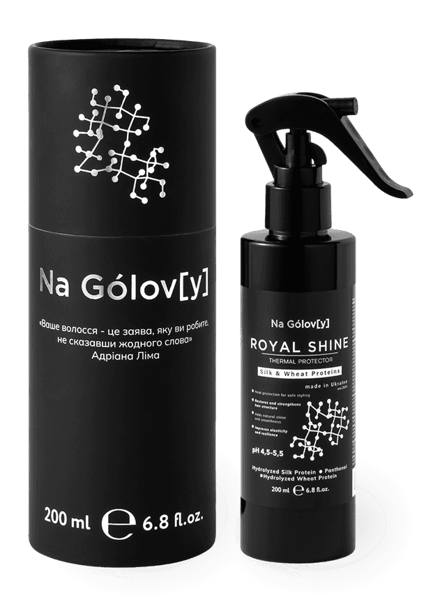 ROYAL SHINE Спрей-термозахист із гідролізованим шовком