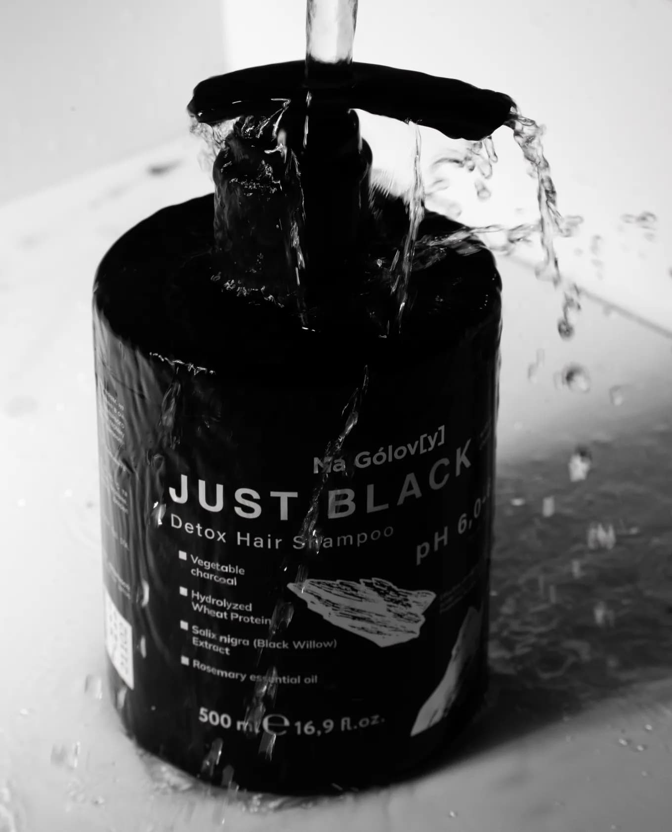 Детокс-шампунь для волосся JUST BLACK gallery image 4