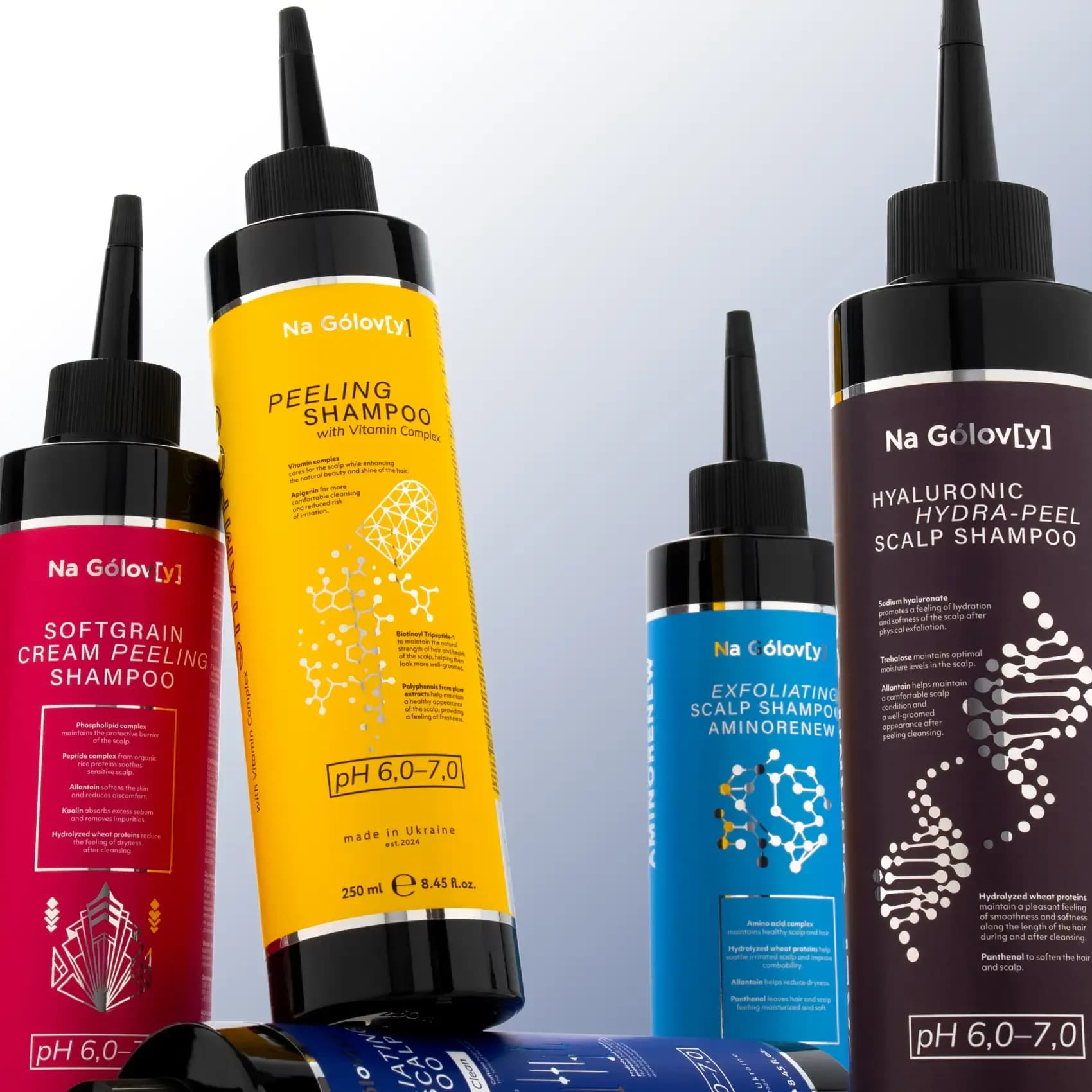 Пілінг-шампунь з вітамінним комплексом  2