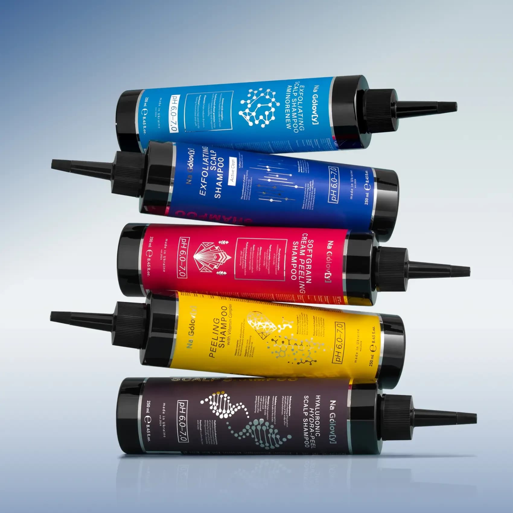 Шампунь-ексфоліант для шкіри голови Active Clean  4