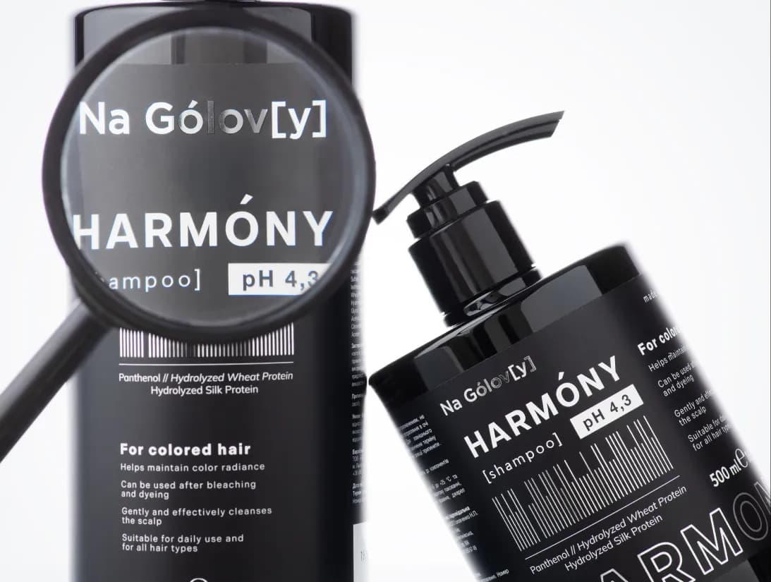 Компендіум "Шампунь для фарбованого волосся Harmony"