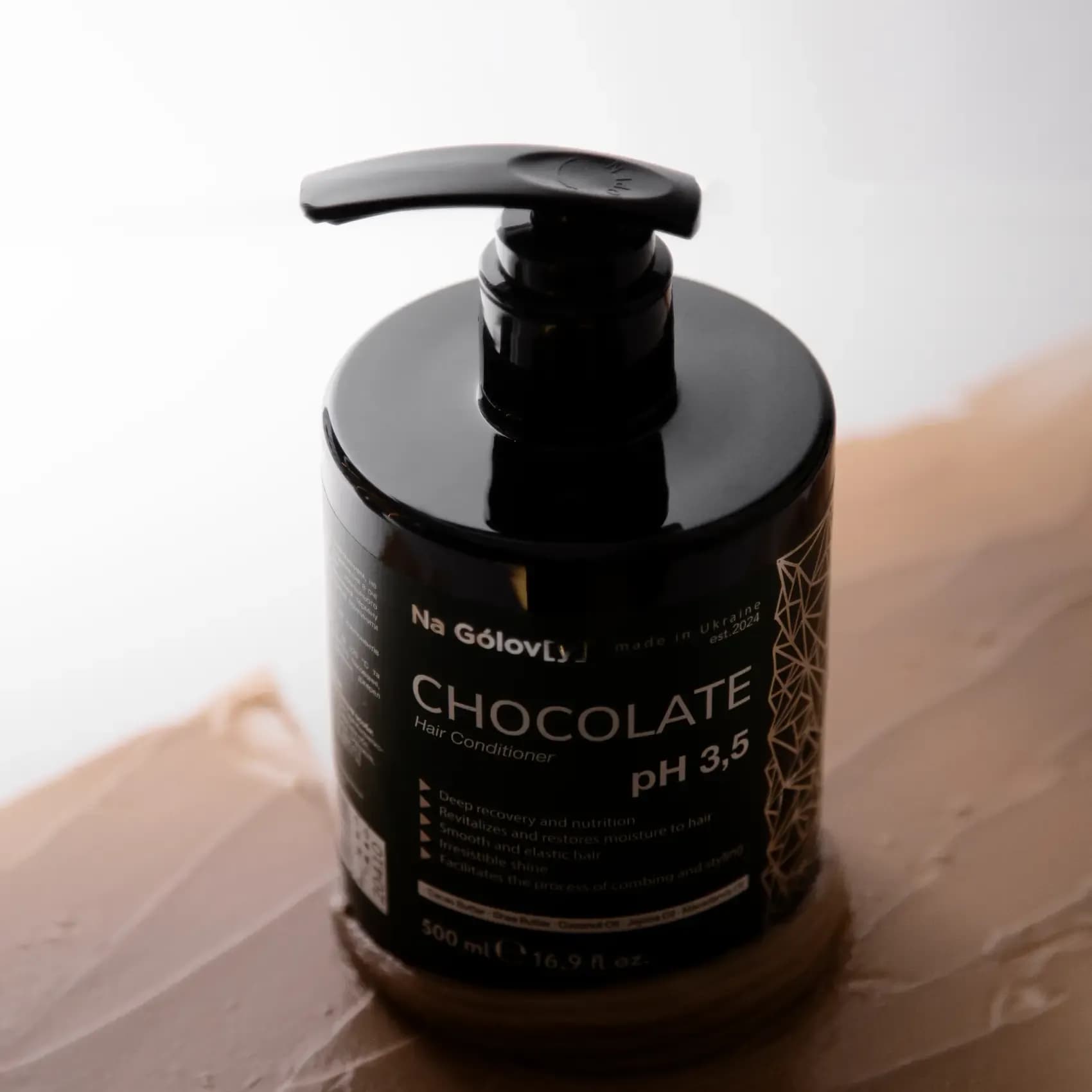 Шоколадний кондиціонер для волосся 5 олій 6