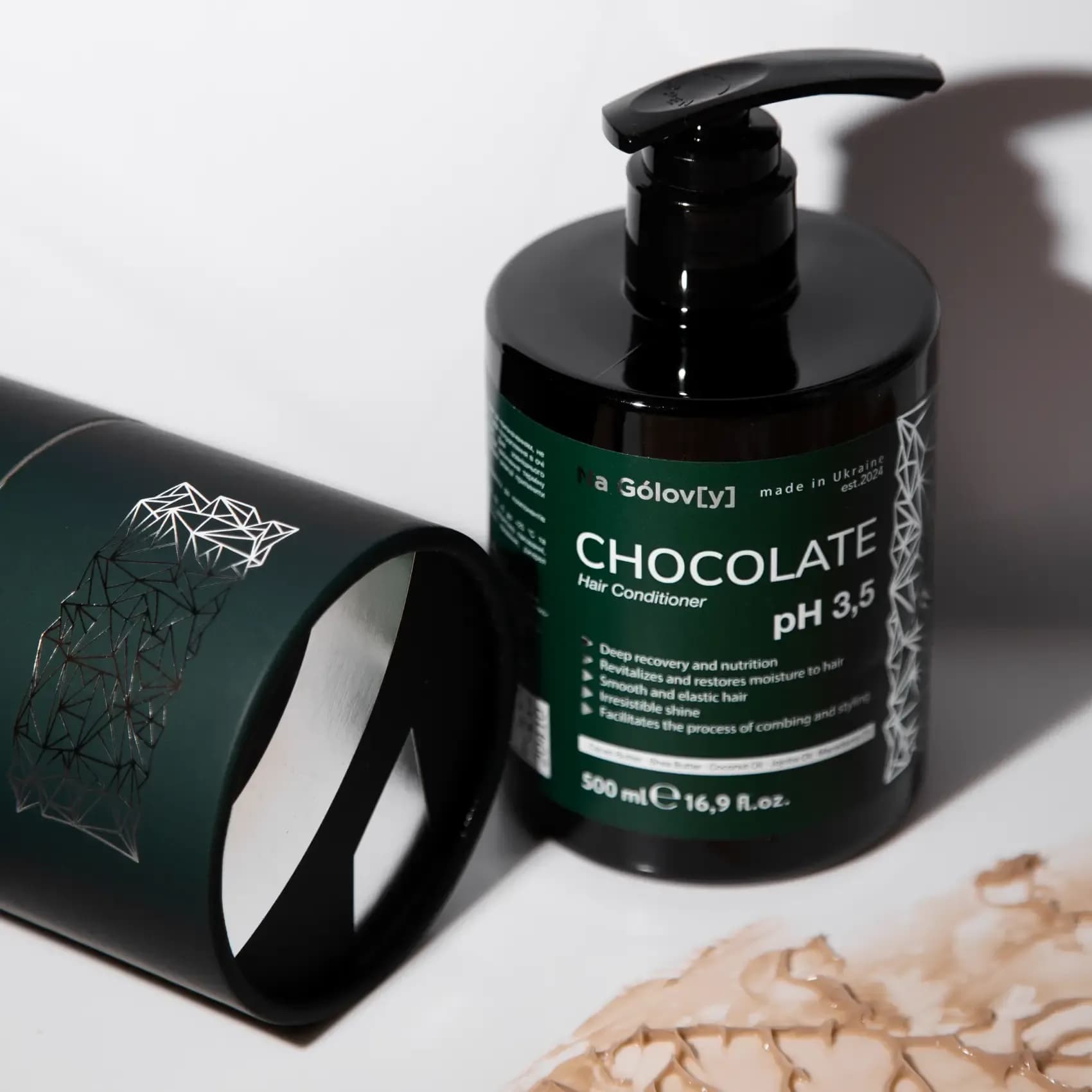 Шоколадний кондиціонер для волосся 5 олій 7