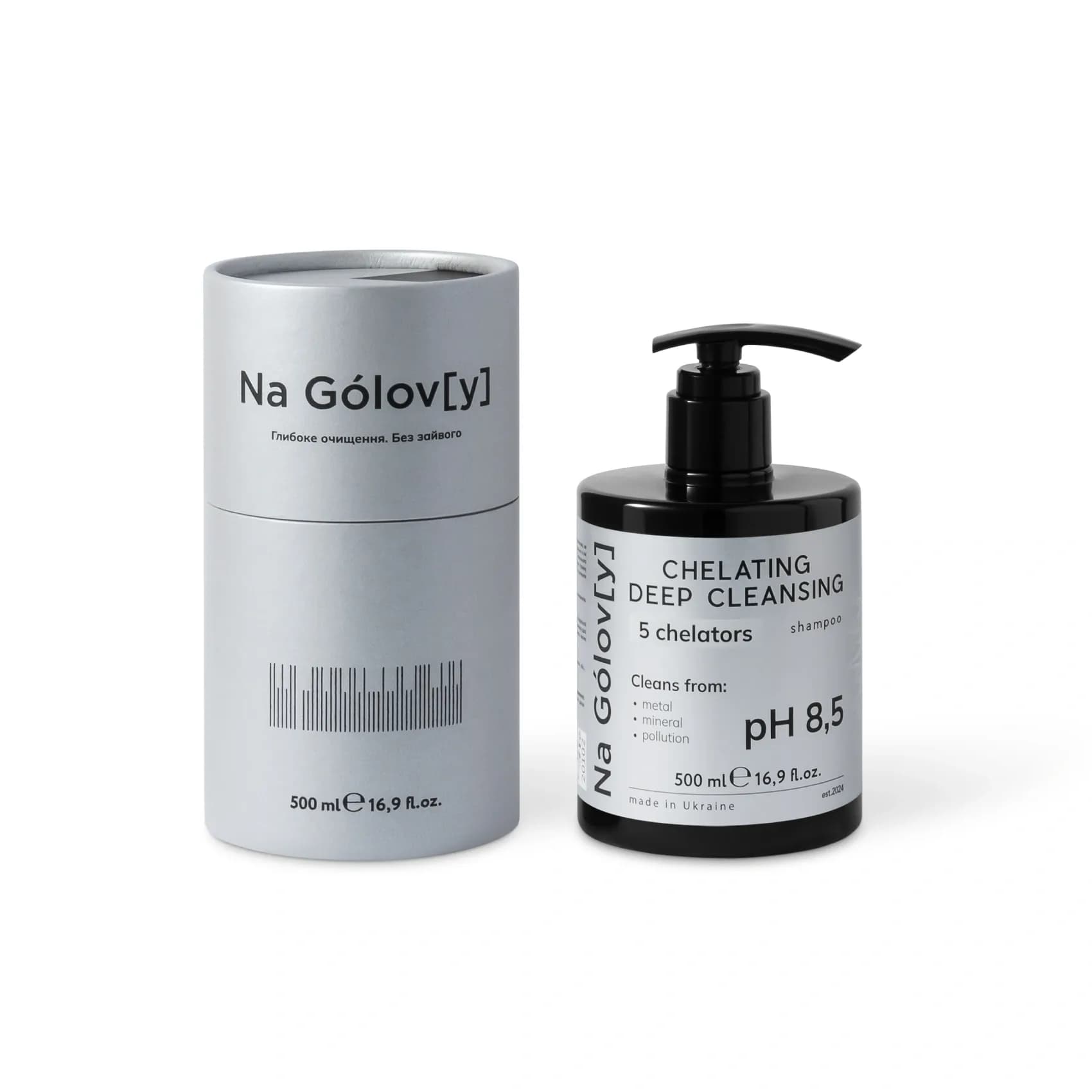 Хелатувальний шампунь глибокого очищення 3