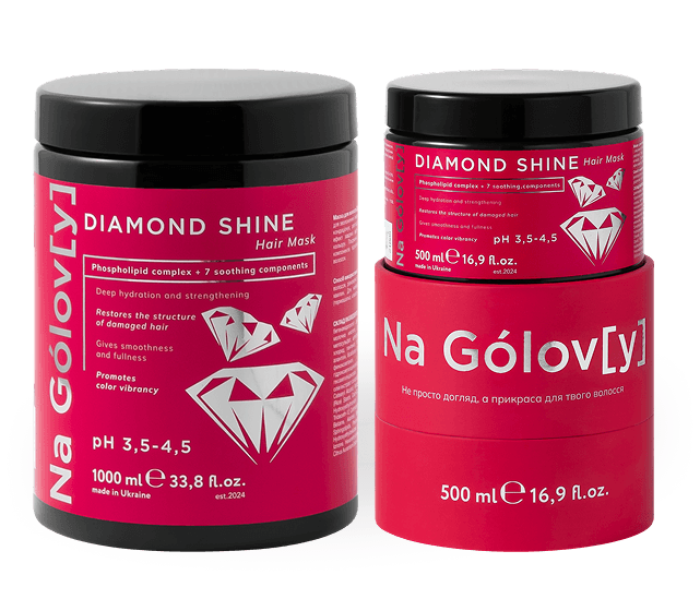 Маска для волосся діамантовий блиск