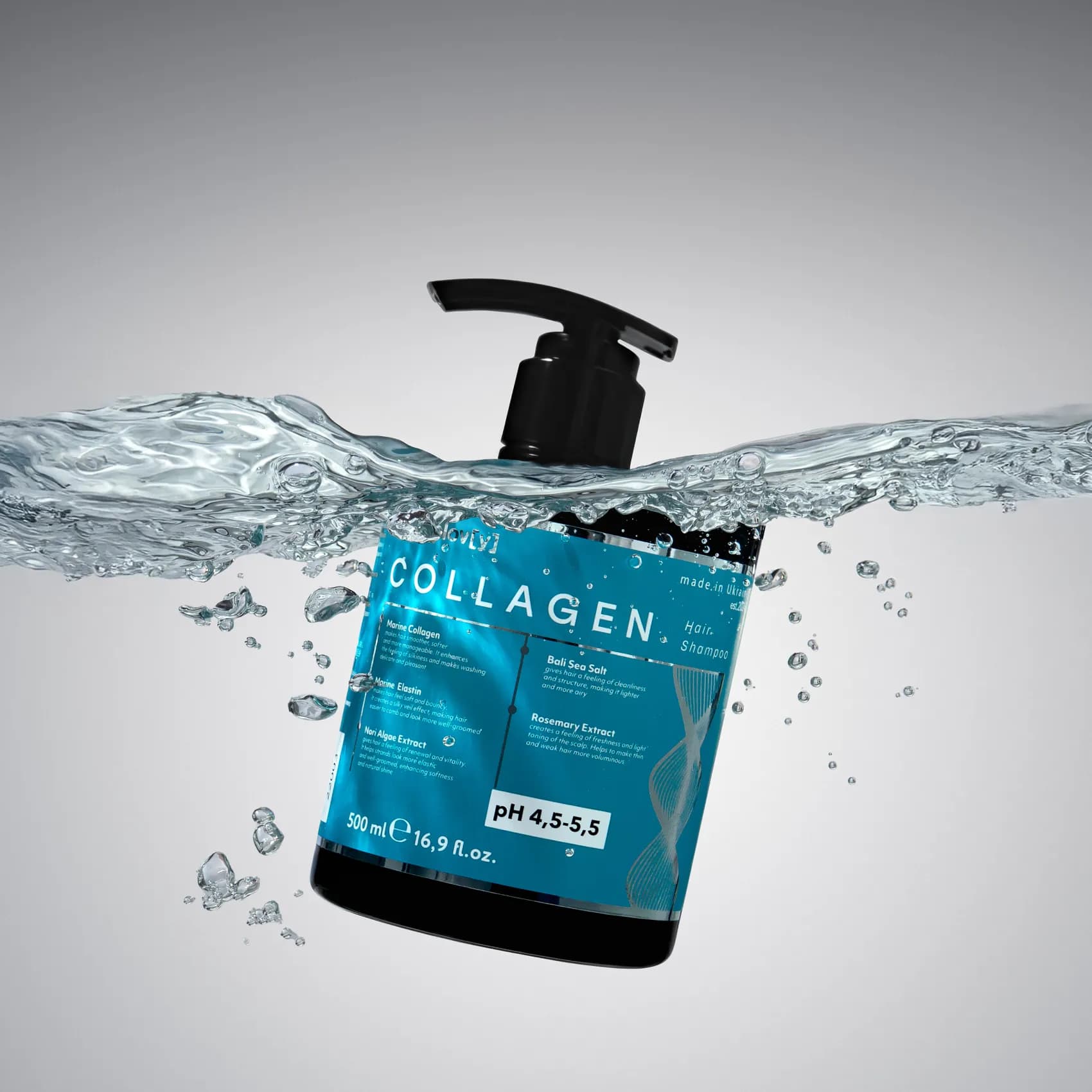 Колагеновий шампунь для волосся details image