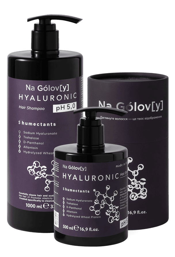 Гіалуроновий шампунь для волосся