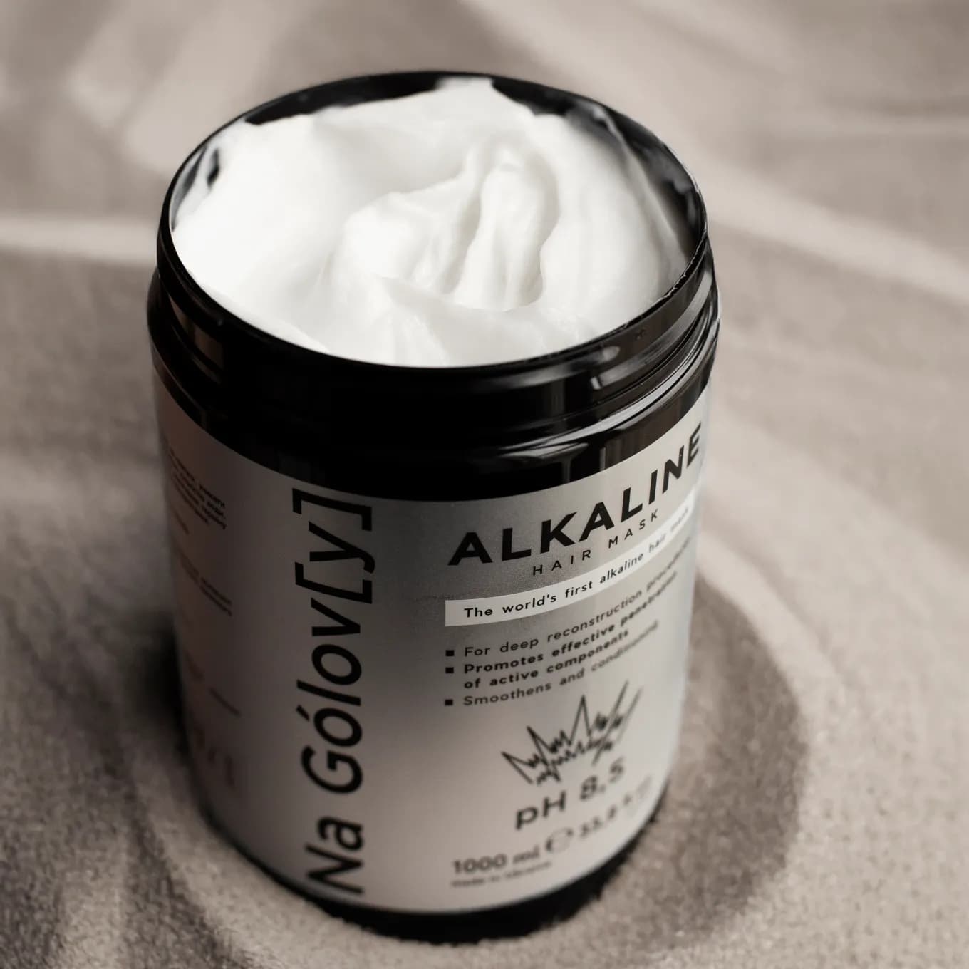 Лужна маска для волосся 3