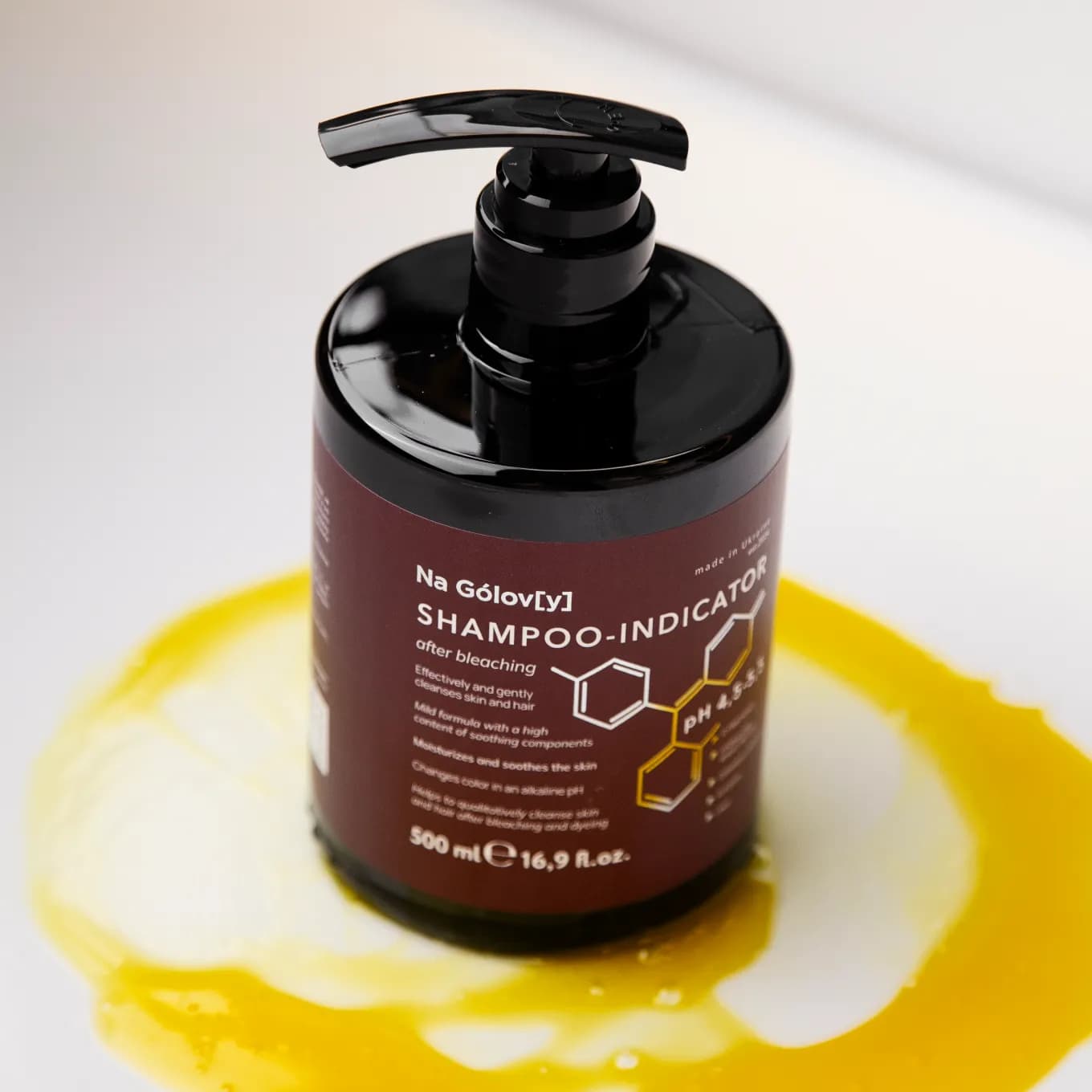 Шампунь-індикатор після знебарвлення та фарбування details image