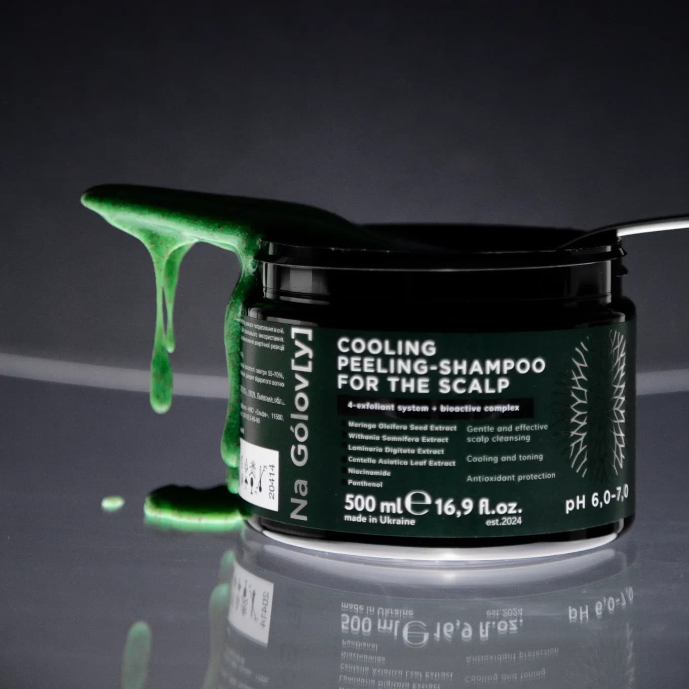 Охолоджувальний пілінг-шампунь для шкіри голови details image