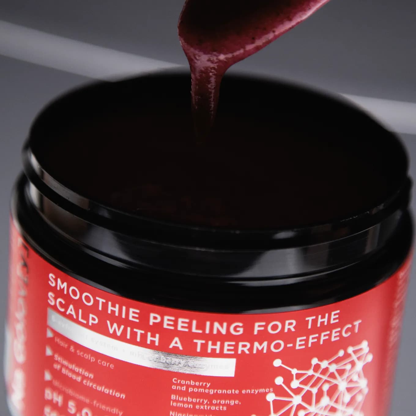 Смузі-пілінг для шкіри голови з термоефектом 3