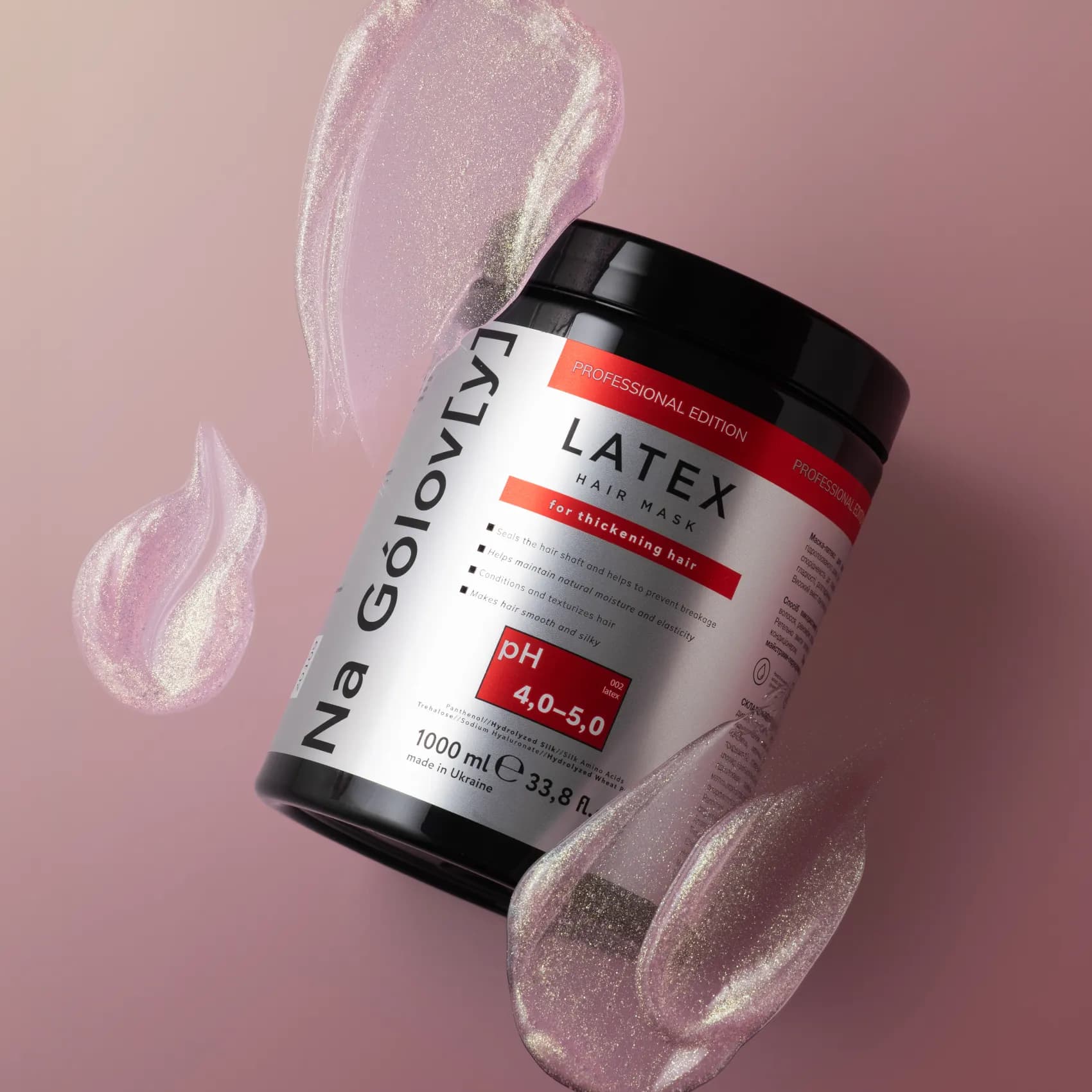 Маска-латекс для ущільнення волосся 6