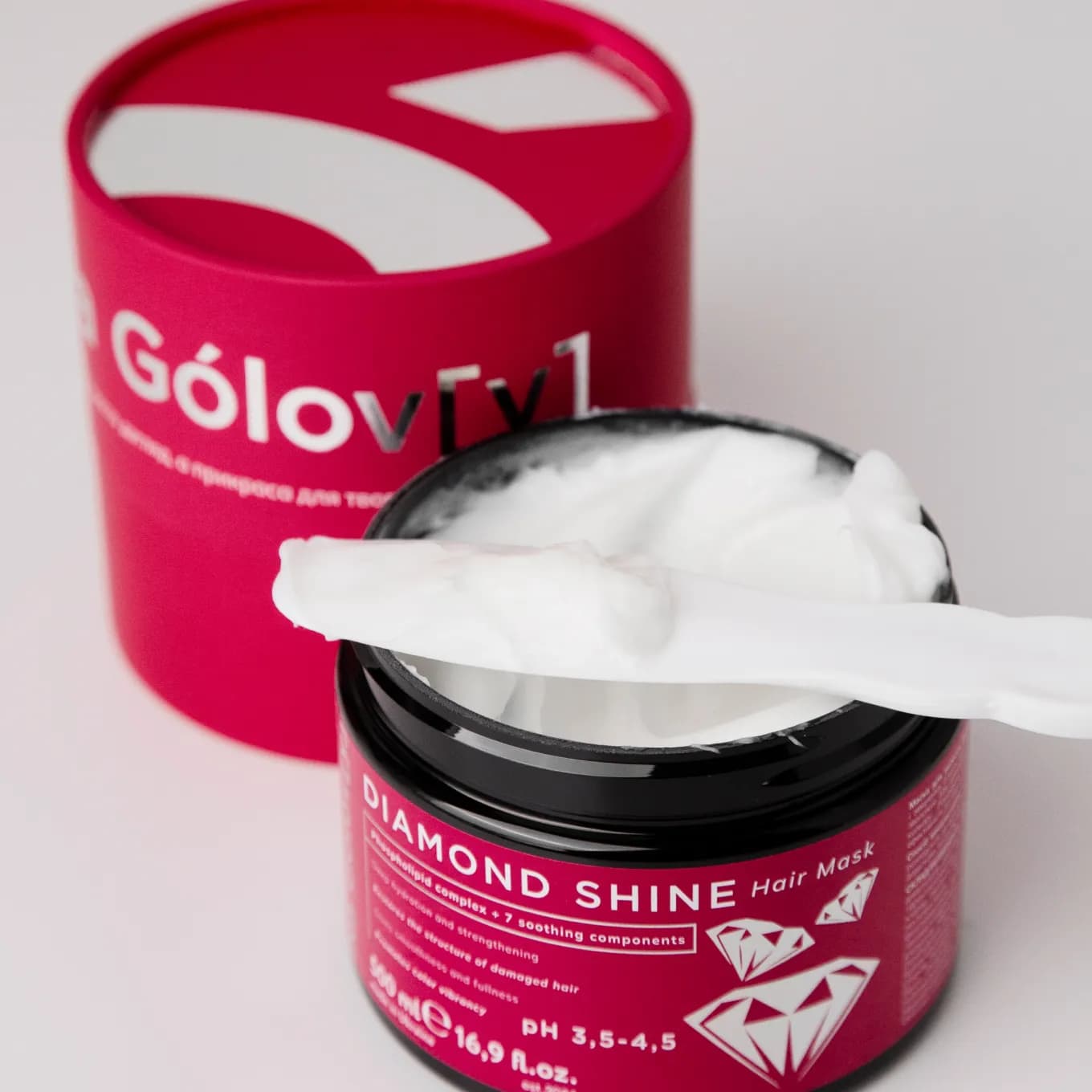 Маска для волосся діамантовий блиск details image