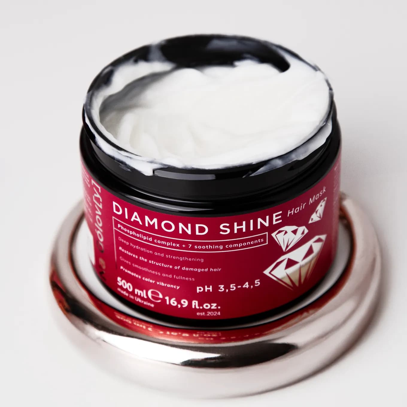 Маска для волосся діамантовий блиск FAQ image