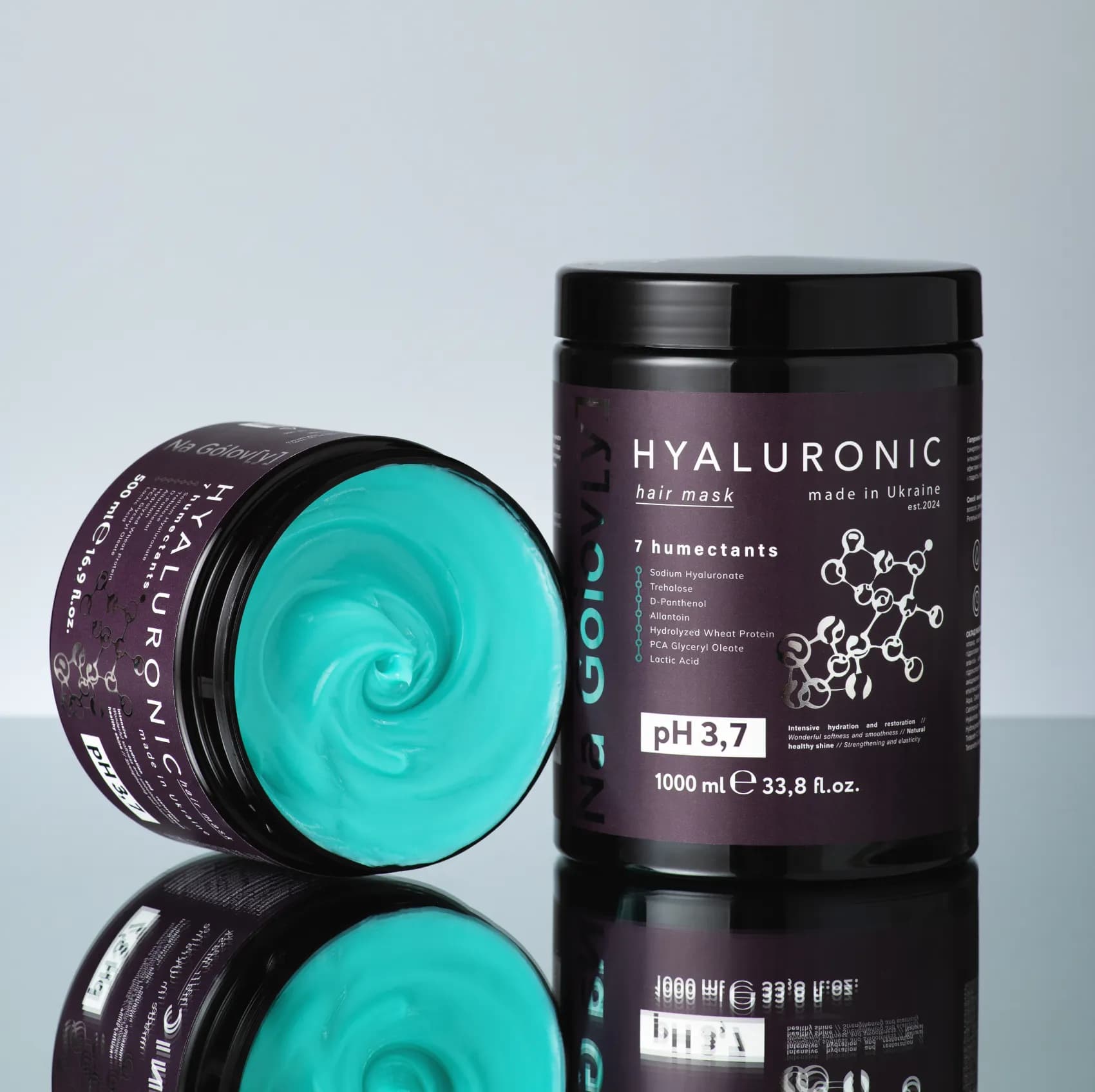 Гіалуронова маска для волосся 7 зволожувачів 7