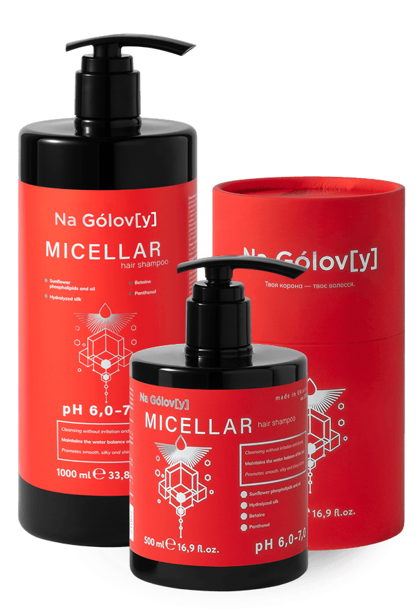 Міцелярний шампунь для волосся