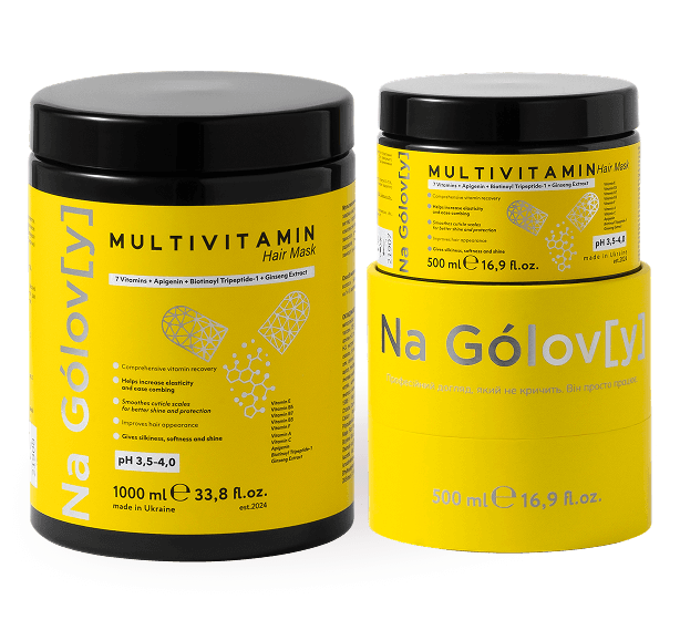 Мультивітамінна тонізувальна маска для волосся