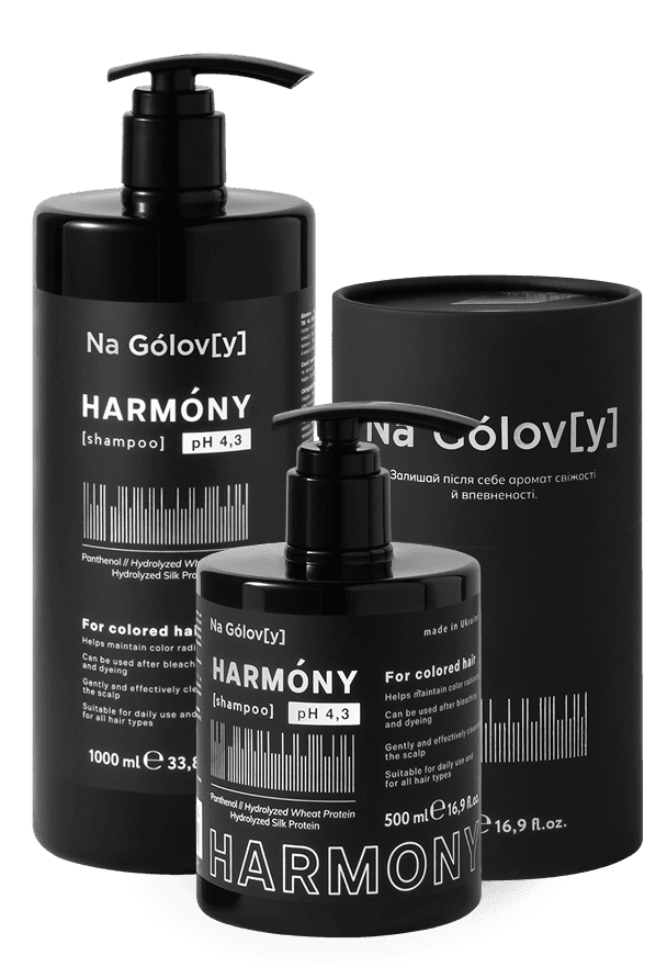 Шампунь для фарбованого волосся Harmony