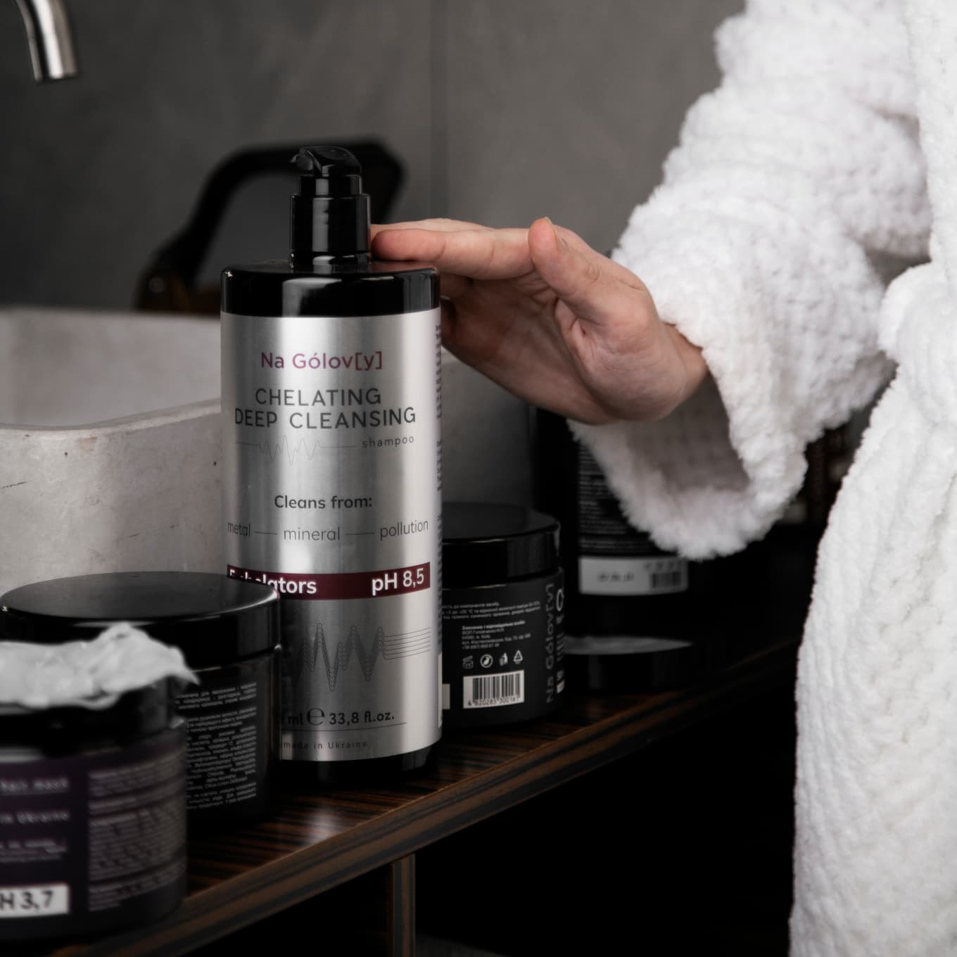 Хелатувальний шампунь глибокого очищення 7