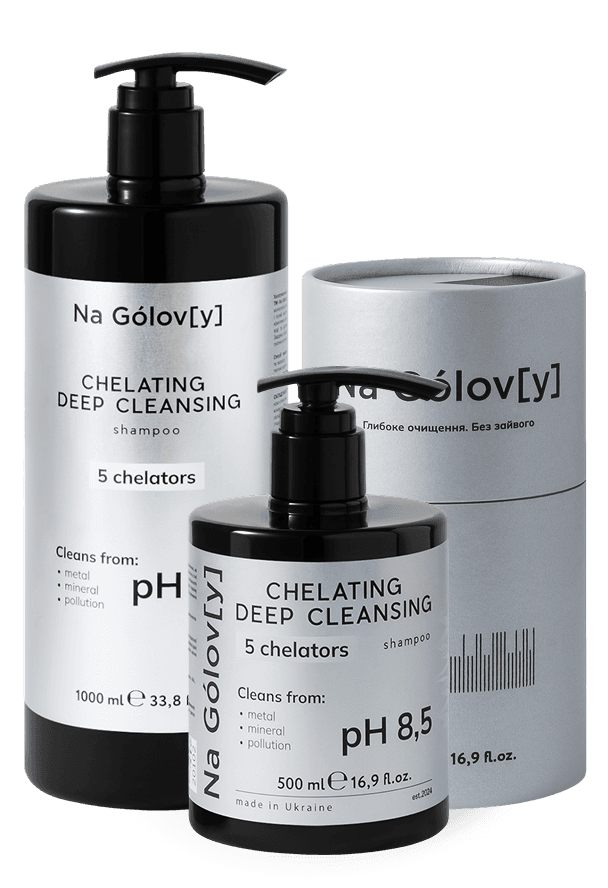 Хелатувальний шампунь глибокого очищення