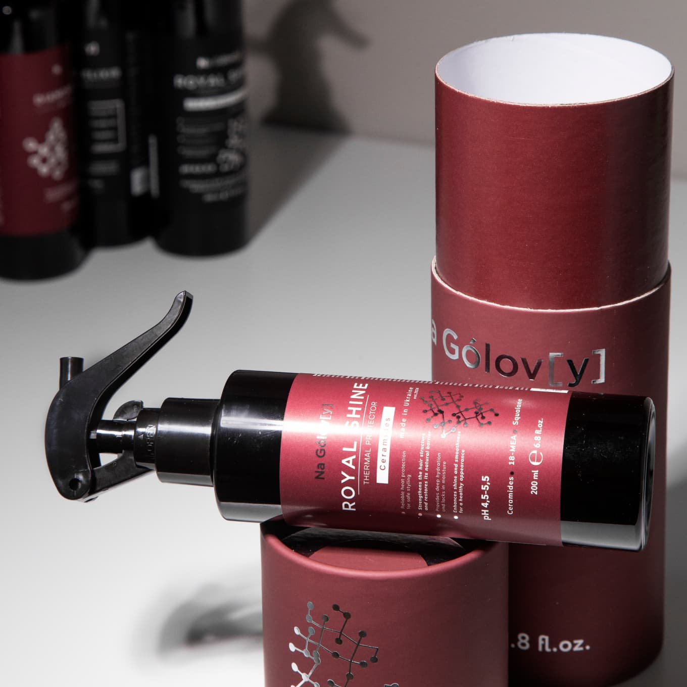 ROYAL SHINE спрей-термозахист із церамідами 4