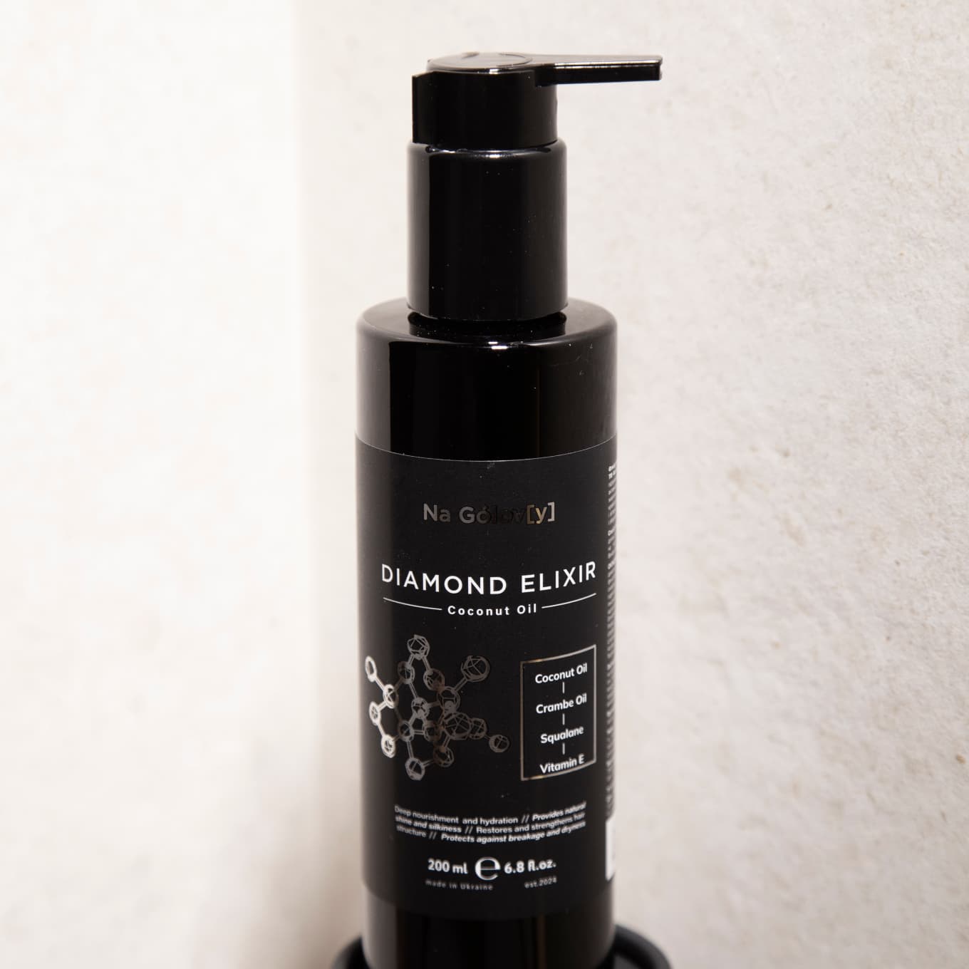 DIAMOND ELIXIR флюїд для волосся з кокосовою олією 5