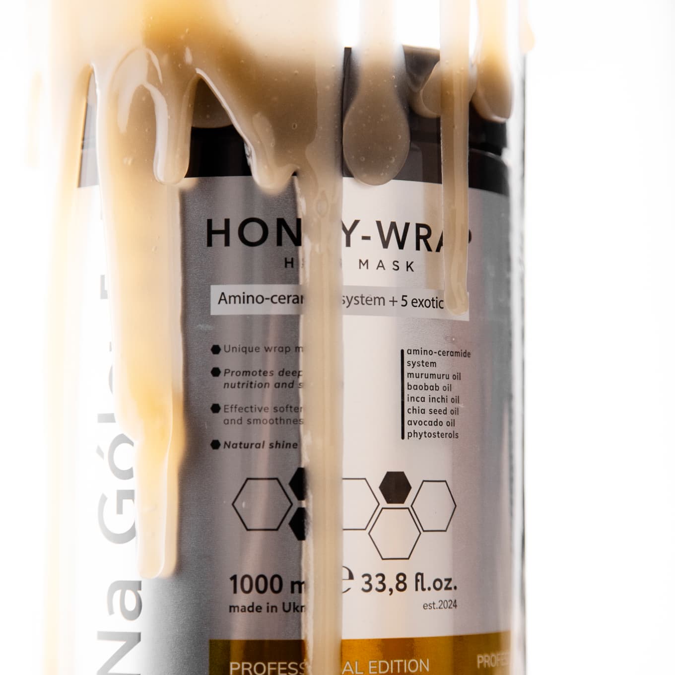 Медове обгортання для волосся 2