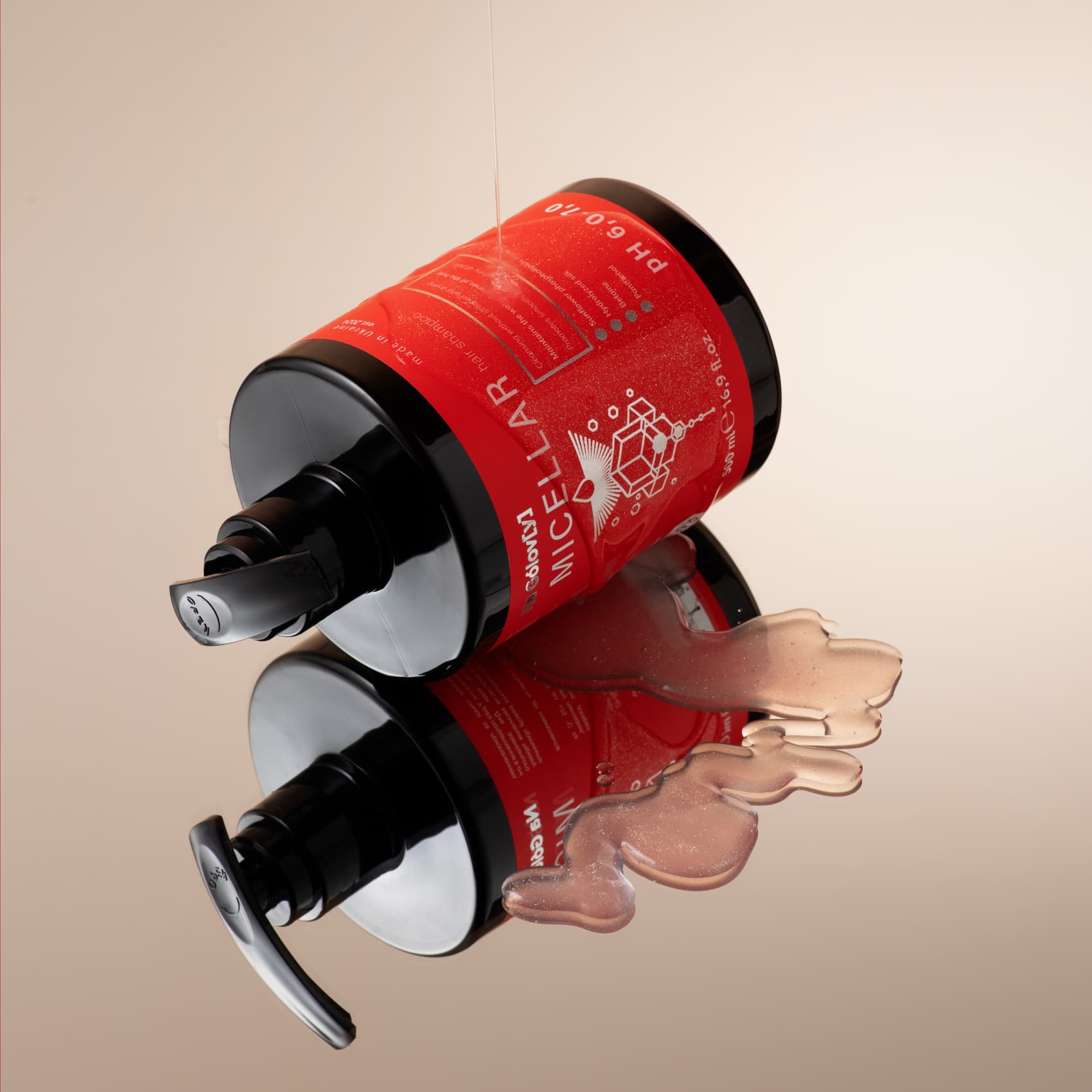 Міцелярний шампунь для волосся 5