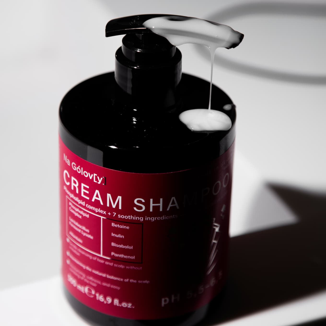 Крем-шампунь для чутливої шкіри голови 6