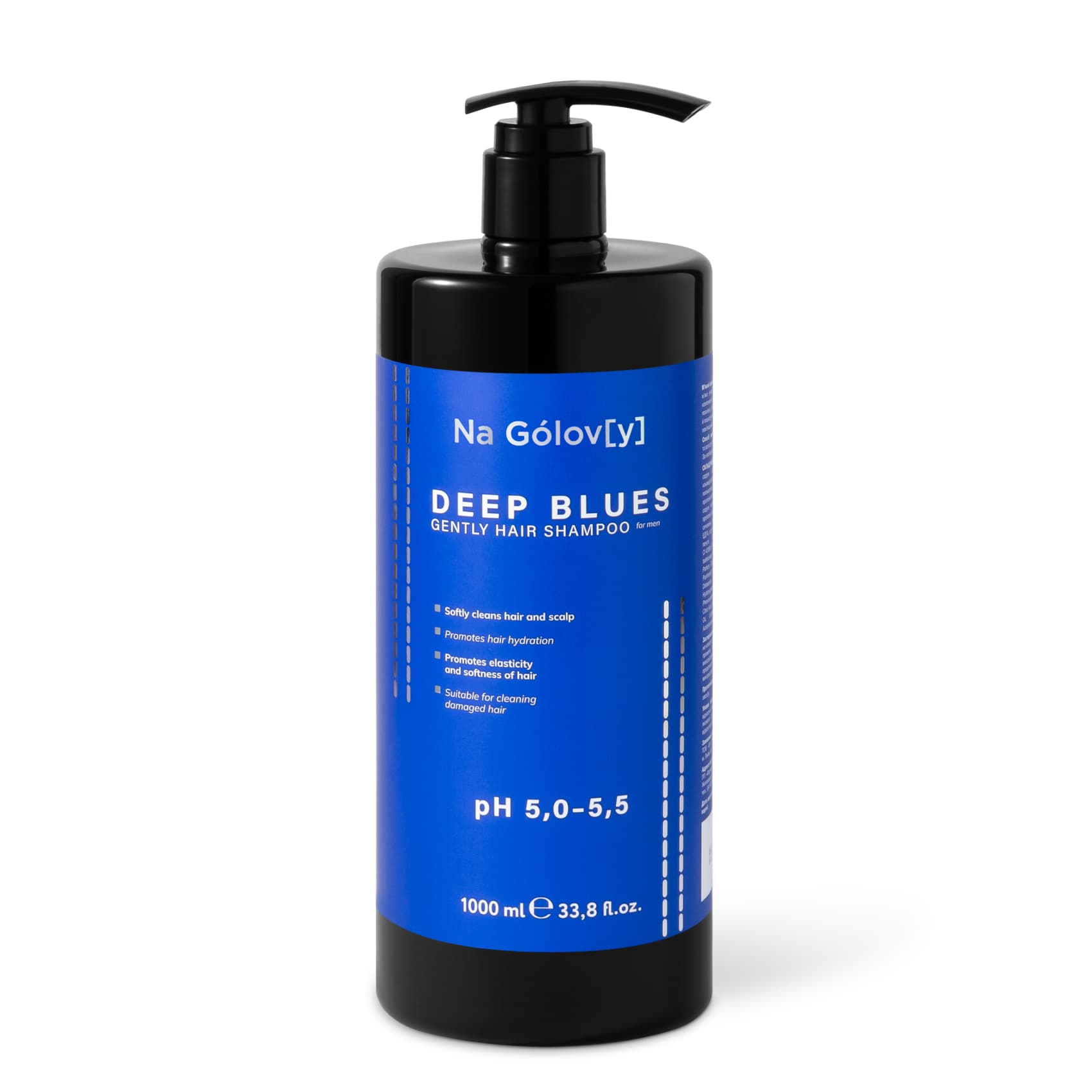 М'який шампунь для чоловіків DEEP BLUES 2