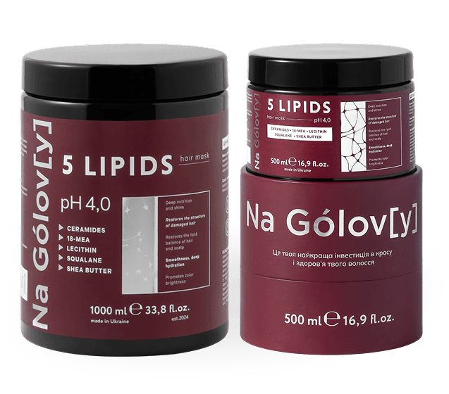 Маска для волосся 5 ліпідів