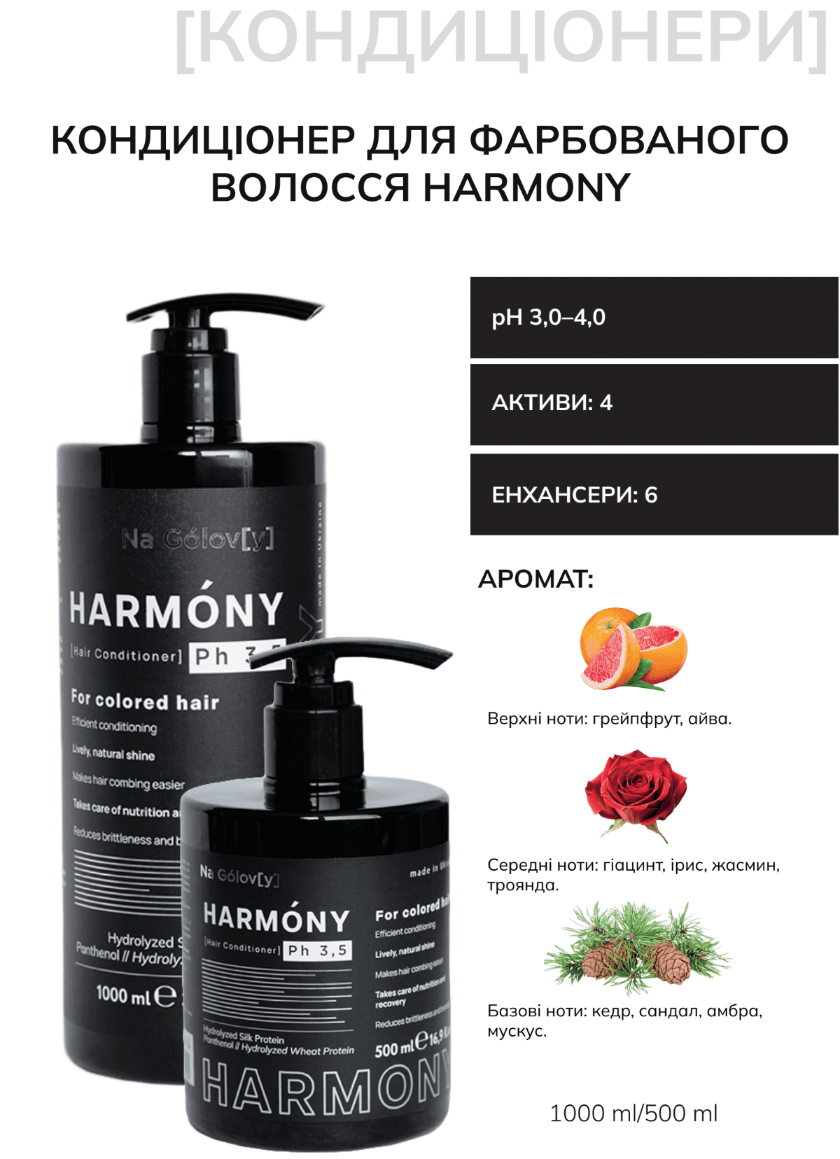 Компендіум “Кондиціонер для фарбованого волосся Harmony” Компендіум “Кондиціонер для фарбованого волосся Harmony”