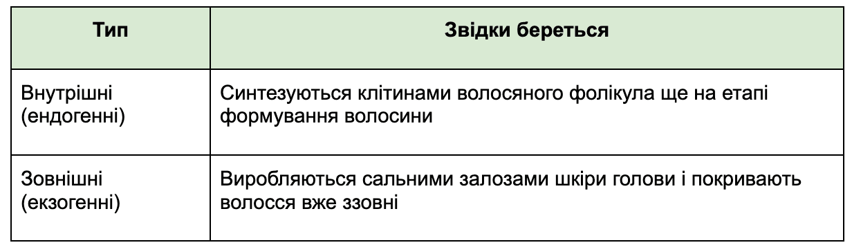 Ліпіди для волосся: наука та косметика Ліпіди для волосся: наука та косметика