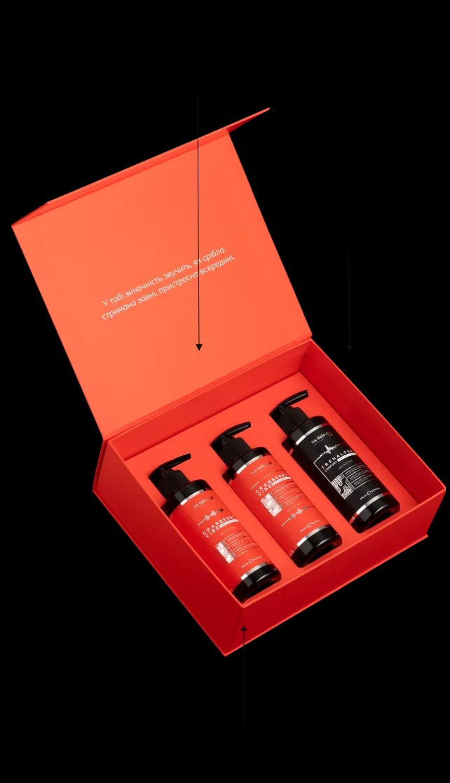 Червоний набір - Gift-Box Червоний набір - Gift-Box