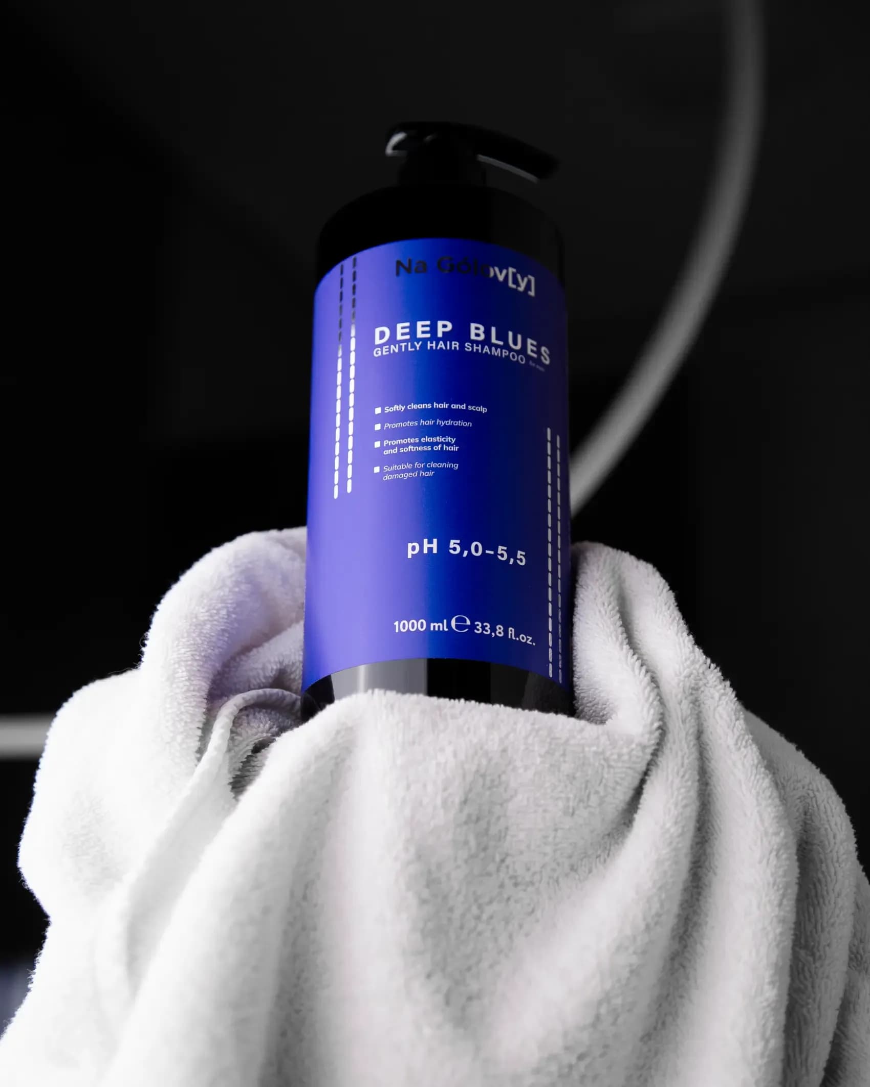 М'який шампунь для чоловіків DEEP BLUES FAQ image М'який шампунь для чоловіків DEEP BLUES FAQ image