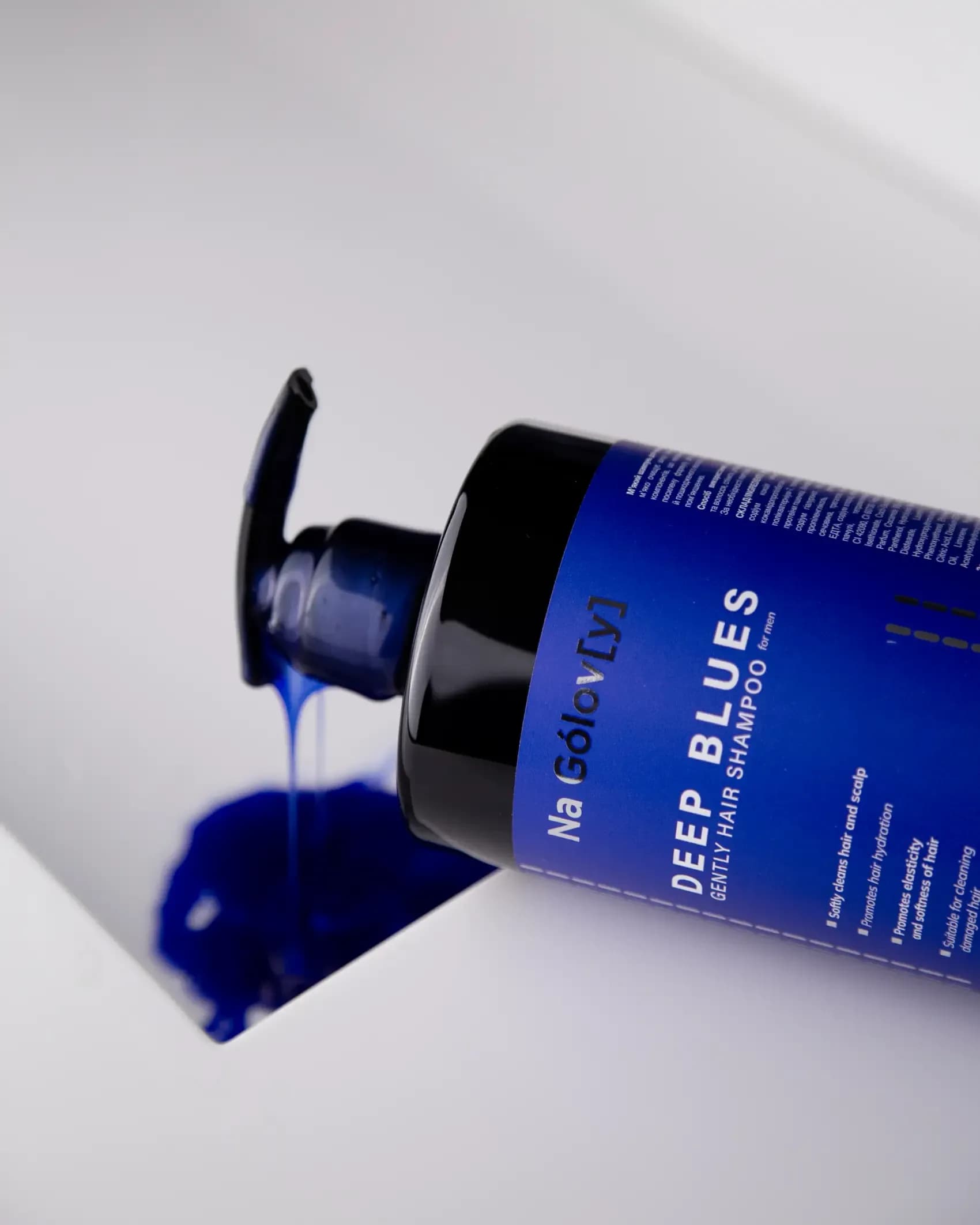 М'який шампунь для чоловіків DEEP BLUES details image М'який шампунь для чоловіків DEEP BLUES details image