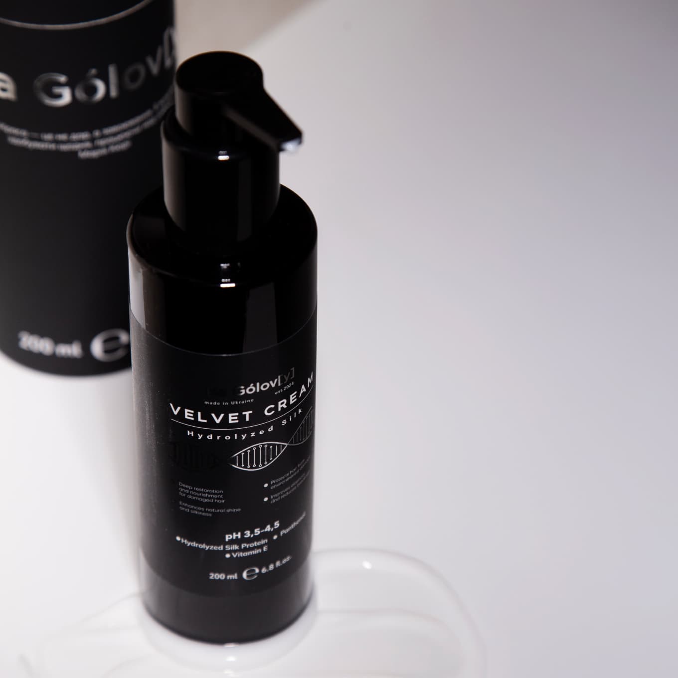 VELVET CREAM незмивний крем-кондиціонер із гідролізованим шовком 5 VELVET CREAM незмивний крем-кондиціонер із гідролізованим шовком 5