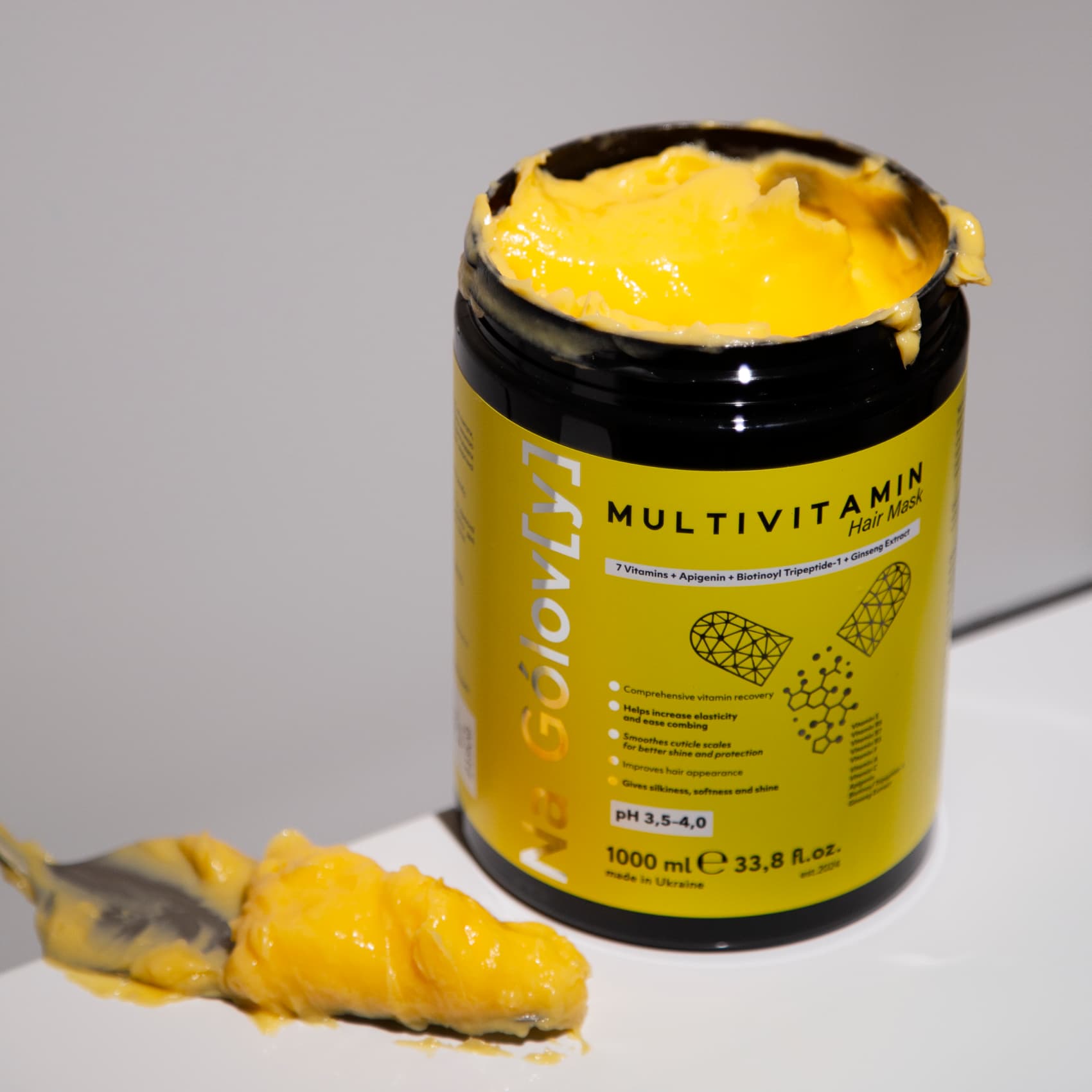 Мультивітамінна тонізувальна маска для волосся 6 Мультивітамінна тонізувальна маска для волосся 6